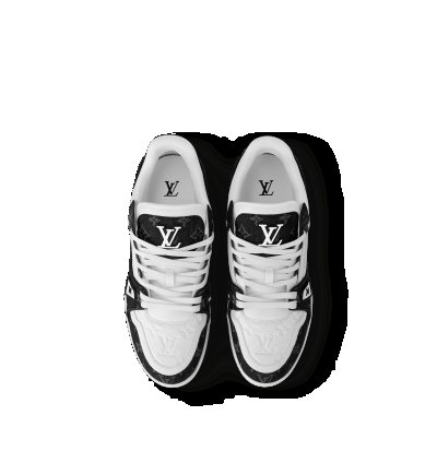 Louis Vuitton Shoes Sneakers Leather Monogram Logo Lv 1a9jg9