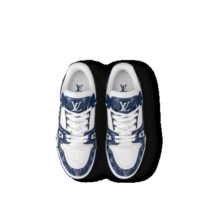 Louis Vuitton Shoes Sneakers Leather Monogram Logo Lv 1a9jgt