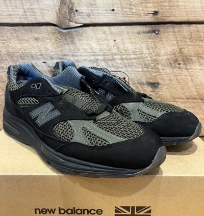 New Balance 991v2 Miuk Stone Island Ghost Pack Black