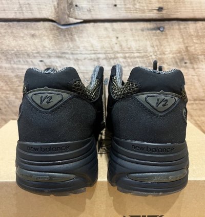 New Balance 991v2 Miuk Stone Island Ghost Pack Black