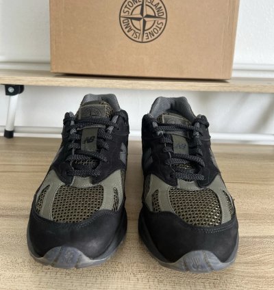 New Balance 991v2 Miuk Stone Island Ghost Pack Black