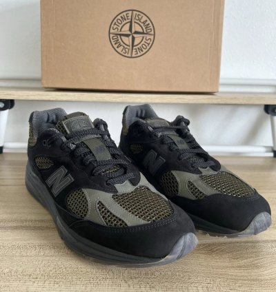 New Balance 991v2 Miuk Stone Island Ghost Pack Black