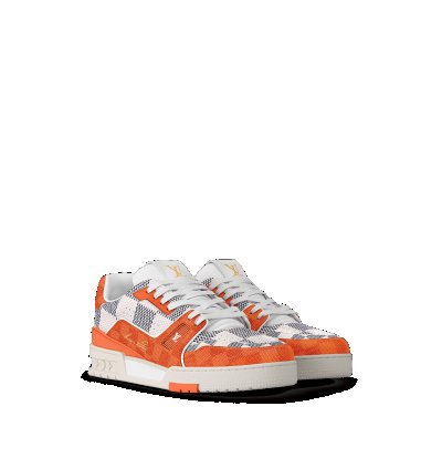 Louis Vuitton Shoes Sneakers Leather Monogram Logo Lv 1ac56v