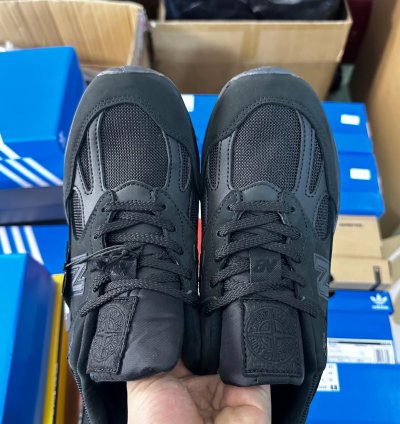New Balance 991v2 Miuk Stone Island Ghost Pack Black