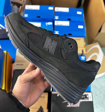 New Balance 991v2 Miuk Stone Island Ghost Pack Black