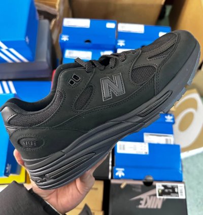 New Balance 991v2 Miuk Stone Island Ghost Pack Black