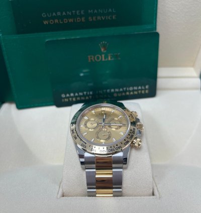 Rolex Daytona Yellow Rolesor Cosmograph Daytona 40 Watch - Champagne Index Dial 116503