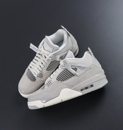 Nike Air Jordan 4 Light Iron Ore Frozen Moments Aq9129-001