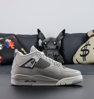 Nike Air Jordan 4 Light Iron Ore Frozen Moments Aq9129-001