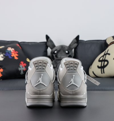 Nike Air Jordan 4 Light Iron Ore Frozen Moments Aq9129-001