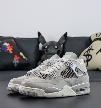 Nike Air Jordan 4 Light Iron Ore Frozen Moments Aq9129-001