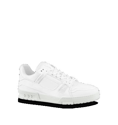 Louis Vuitton Shoes Sneakers Leather Monogram Lv 1a9g51