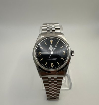 Rolex Explorer 1975 Jubilee Original Box And Rolex Card