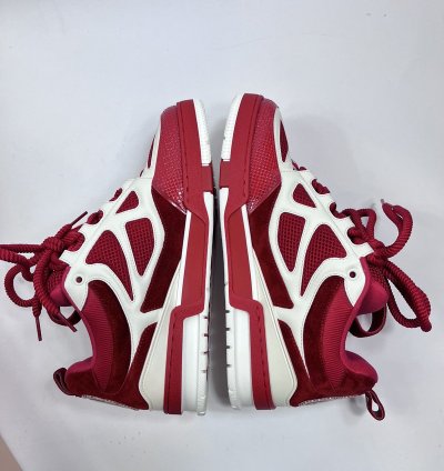 Louis Vuitton Sk8 Red White Sneakers