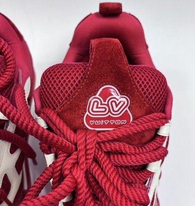 Louis Vuitton Sk8 Red White Sneakers