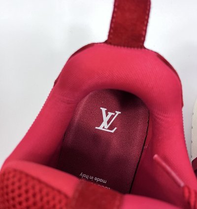 Louis Vuitton Sk8 Red White Sneakers