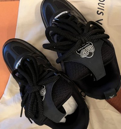 Louis Vuitton Sk8 Skate Shoes 8 5 Lv Black Virgil Abloh