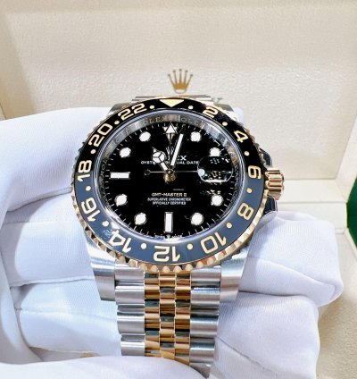 Rolex Gmt-master Ii 2025 New Gmt-master Ii Yellow Gold Two Tone Black Jubilee