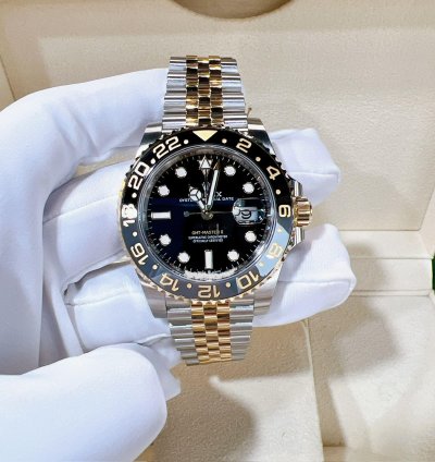 Rolex Gmt-master Ii 2025 New Gmt-master Ii Yellow Gold Two Tone Black Jubilee