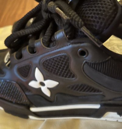 Louis Vuitton Sk8 Skate Shoes 8 5 Lv Black Virgil Abloh