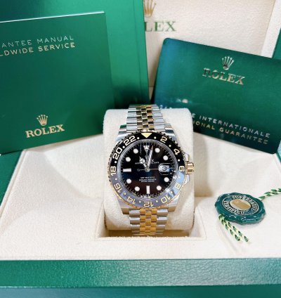Rolex Gmt-master Ii 2025 New Gmt-master Ii Yellow Gold Two Tone Black Jubilee