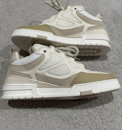 Louis Vuitton Skate Beige White