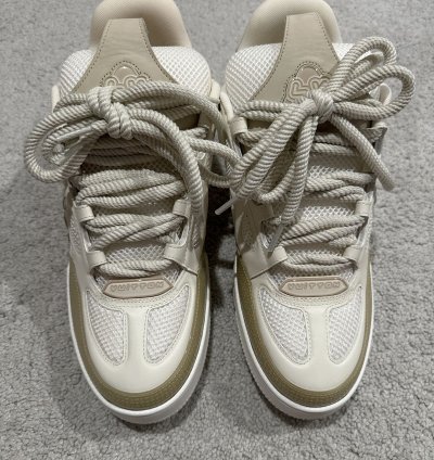 Louis Vuitton Skate Beige White