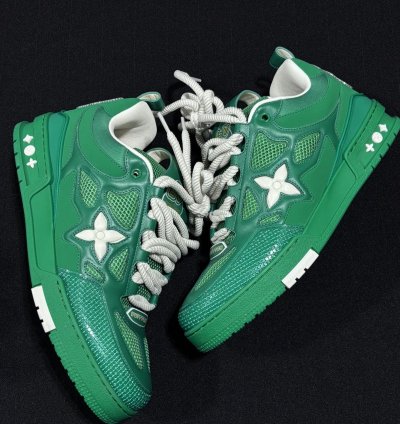 Louis Vuitton Skate Green Sneaker
