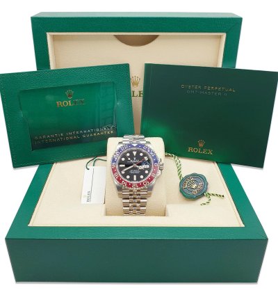 Rolex Gmt-master Ii 12-2020 Jubilee-band Ungetragen Teilverklebt