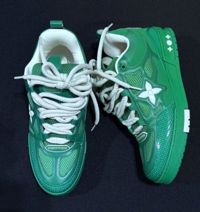 Louis Vuitton Skate Green Sneaker