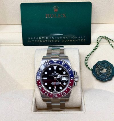 Rolex Gmt-master Ii 126710blro Gmt-master Ii Pepsi Steel Black Dial Oyster