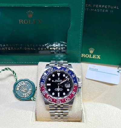 Rolex Gmt-master Ii 126710blro Gmt-master Ii Pepsi Steel Black Jubilee