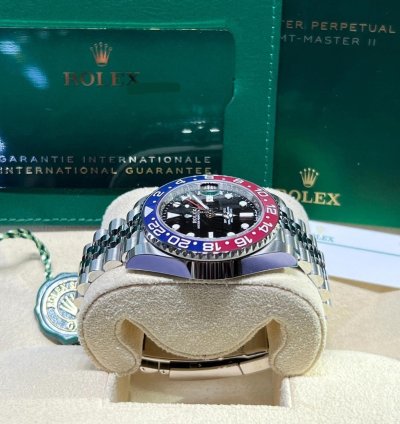 Rolex Gmt-master Ii 126710blro Gmt-master Ii Pepsi Steel Black Jubilee
