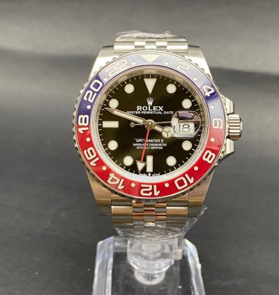 Rolex Gmt-master Ii 126710blro Jub Pepsiold Card