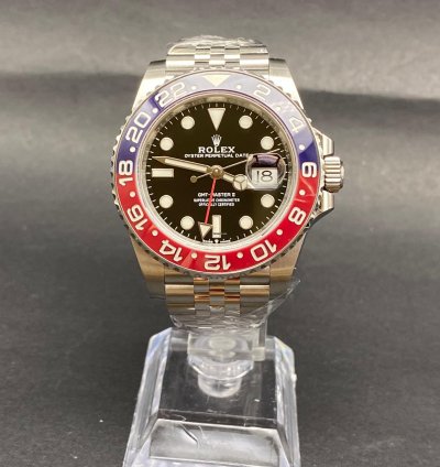 Rolex Gmt-master Ii 126710blro Jub Pepsiold Card