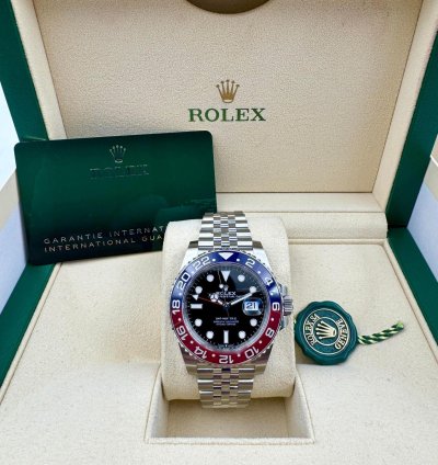 Rolex Gmt-master Ii 126710blro Pepsi Jubilee Bracelet Unworn 2025