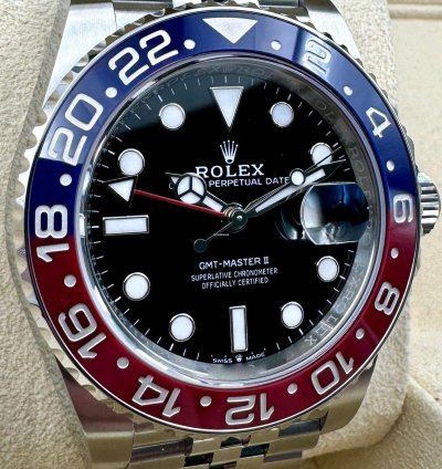 Rolex Gmt-master Ii 126710blro Pepsi Jubilee Bracelet Unworn 2025
