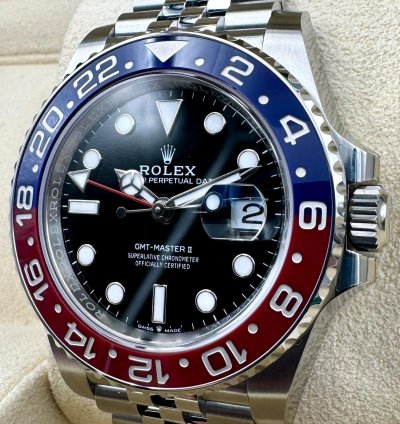 Rolex Gmt-master Ii 126710blro Pepsi Jubilee Bracelet Unworn 2025