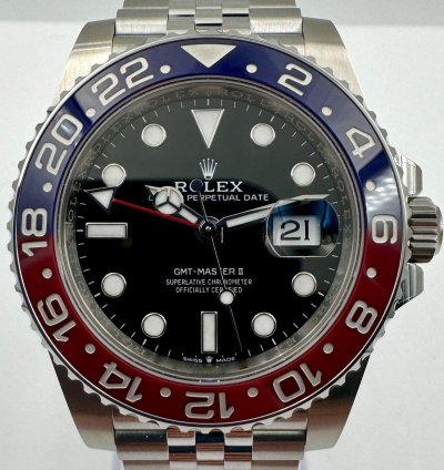 Rolex Gmt-master Ii 126710blro Pepsi Jubilee Bracelet Unworn 2025