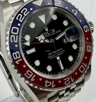 Rolex Gmt-master Ii 126710blro Pepsi Jubilee Bracelet Unworn 2025