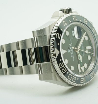 Rolex Gmt-master Ii 126710grnr 126710grnr 40mm Oyster Black Dial Grey Black Bezel Bruce Wayne