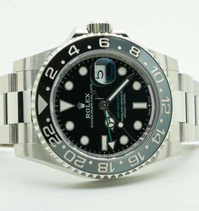 Rolex Gmt-master Ii 126710grnr 126710grnr 40mm Oyster Black Dial Grey Black Bezel Bruce Wayne