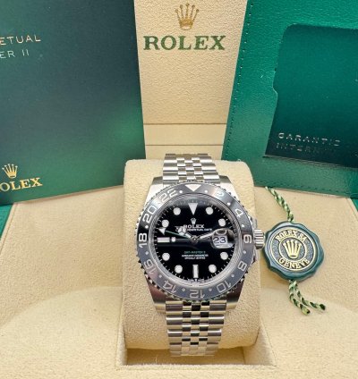 Rolex Gmt-master Ii 126710grnr Bruce Wain Jubilee 2025