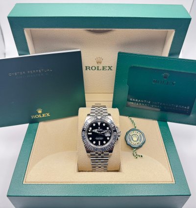Rolex Gmt-master Ii 126710grnr Bruce Wain Jubilee 2025