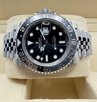 Rolex Gmt-master Ii 126710grnr Bruce Wain Jubilee 2025