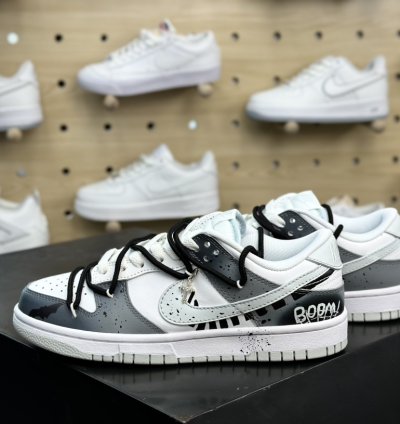 300 Mens And Womens Shoes Diy p24 Nike Sb Dunk Low Ink Graffit 213e