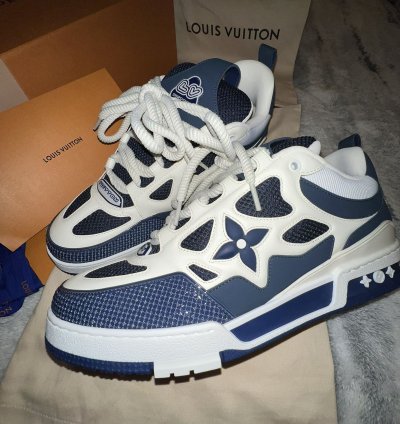Louis Vuitton Skate Sneakers Marine
