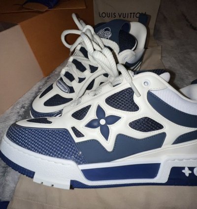 Louis Vuitton Skate Sneakers Marine