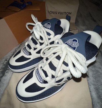 Louis Vuitton Skate Sneakers Marine