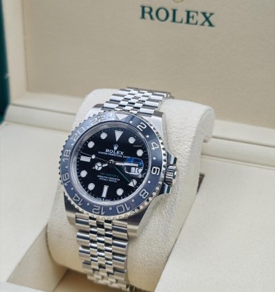 Rolex Gmt-master Ii 126710grnr Bruce Wayne Jubilee New 2025 Full Set